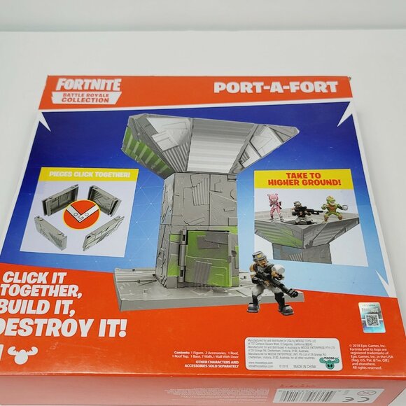 Fortnite Battle Royale Collection Port-A-Fort Playset Infiltrator Action Figure - Picture 5 of 5